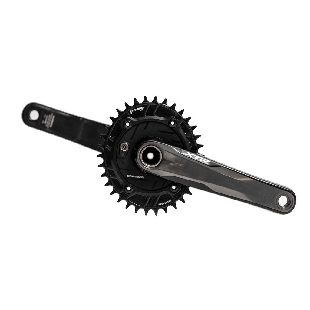 Rotor Capteur - INSPIDER MTB 100X4 - Pour pédalier SHIMANO XTR/XT/SLX 12v (sans plateau)