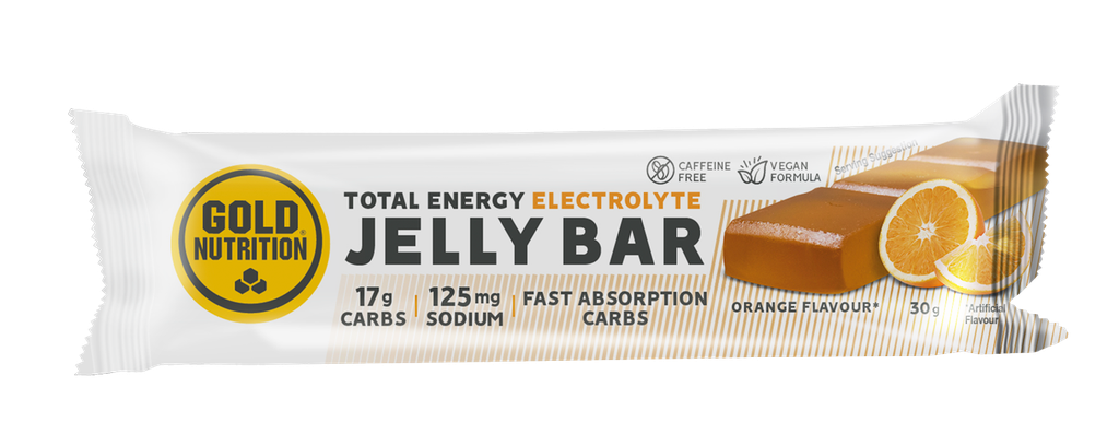 GoldNutrition - Boîte de 15 x JELLY BAR 30g