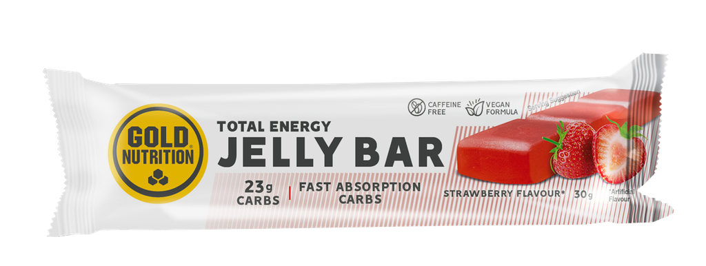 GoldNutrition - Boîte de 15 x JELLY BAR 30g