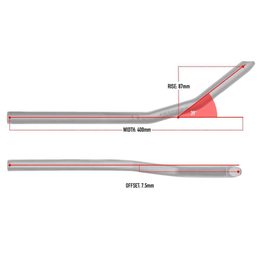 Profile Design - 39a  Aerobar Extensions 400mm