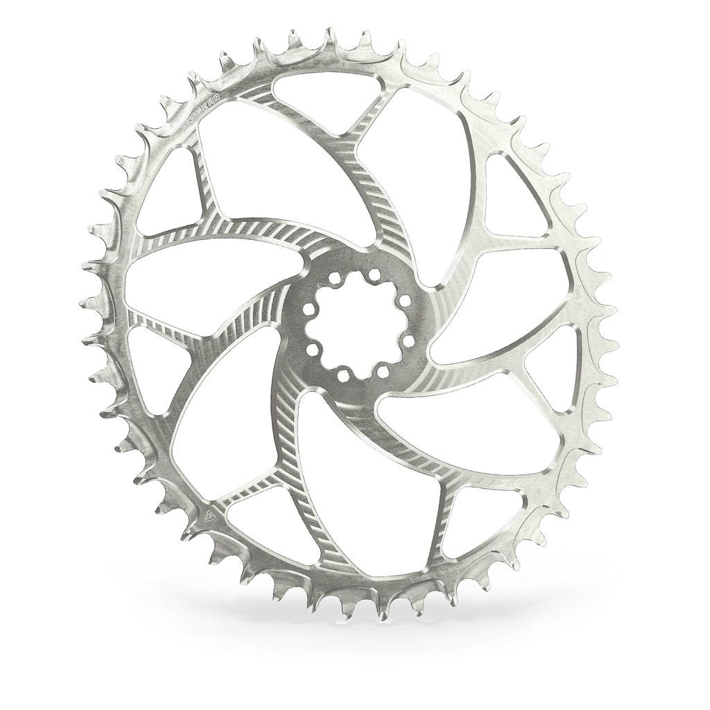 ALUGEAR - Plateau ovale SRAM 8-trous (design ELM) - Route/Gravel  