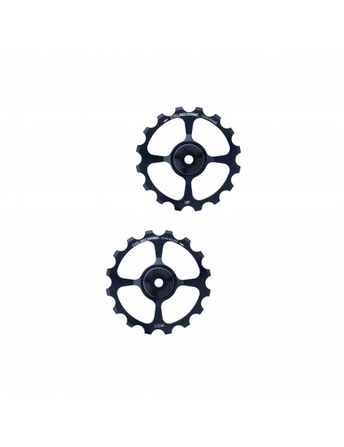 CyclingCeramic - 2 x Pulley wheels 16 tooth for replacement for Sram Mechanical only R