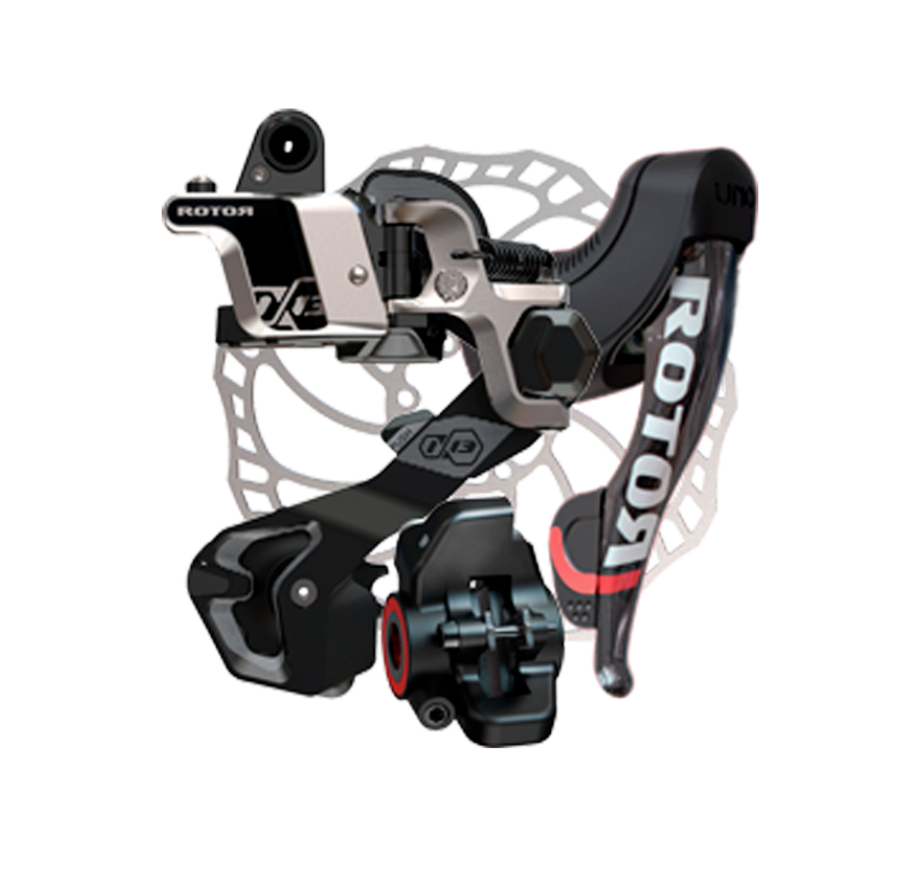 Rotor Groupe - 1x13 Road Right Hand Shifting-Brake Set (Levier droit, frein, dérailleur arrière, conectique)