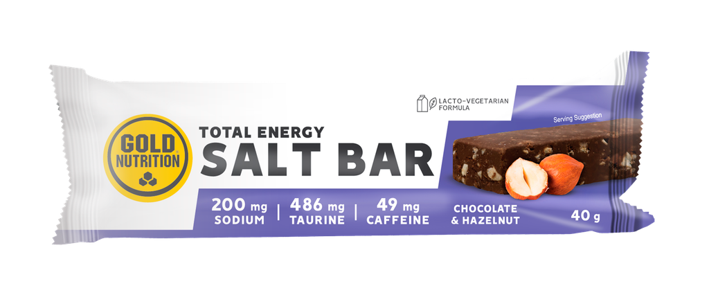 Gold Nutrition - Boîte de  15x TOTAL ENERGY SALT BAR 40g