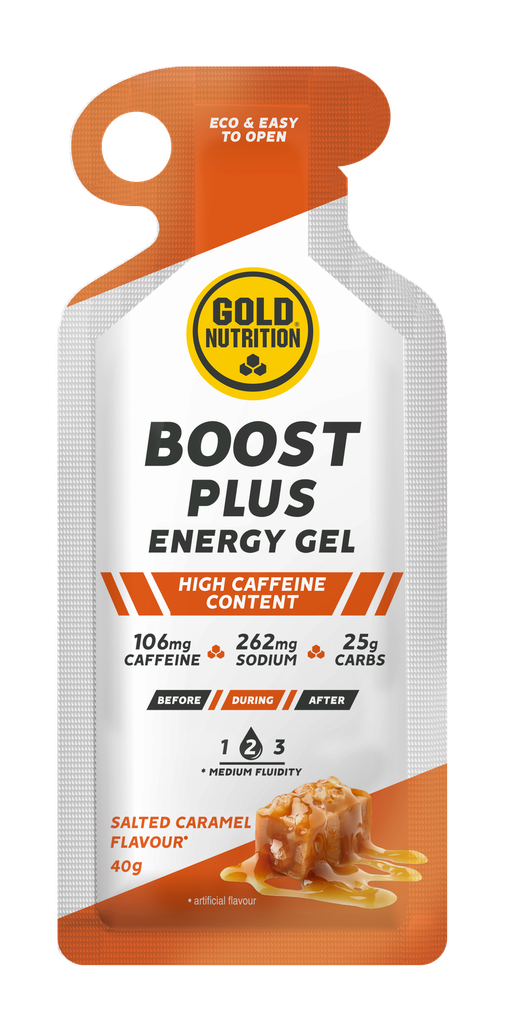 Gold Nutrition - Boîte de 16x BOOST PLUS GEL - 40g