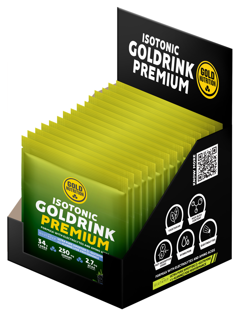 Gold Nutrition - Boîte de 15 x sachets GOLD PREMIUM DRINK (Baies sauvages)