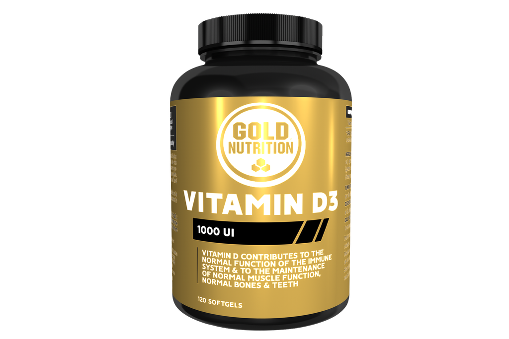 GoldNutrition - Boite de 120 capsules VITAMINE D3 