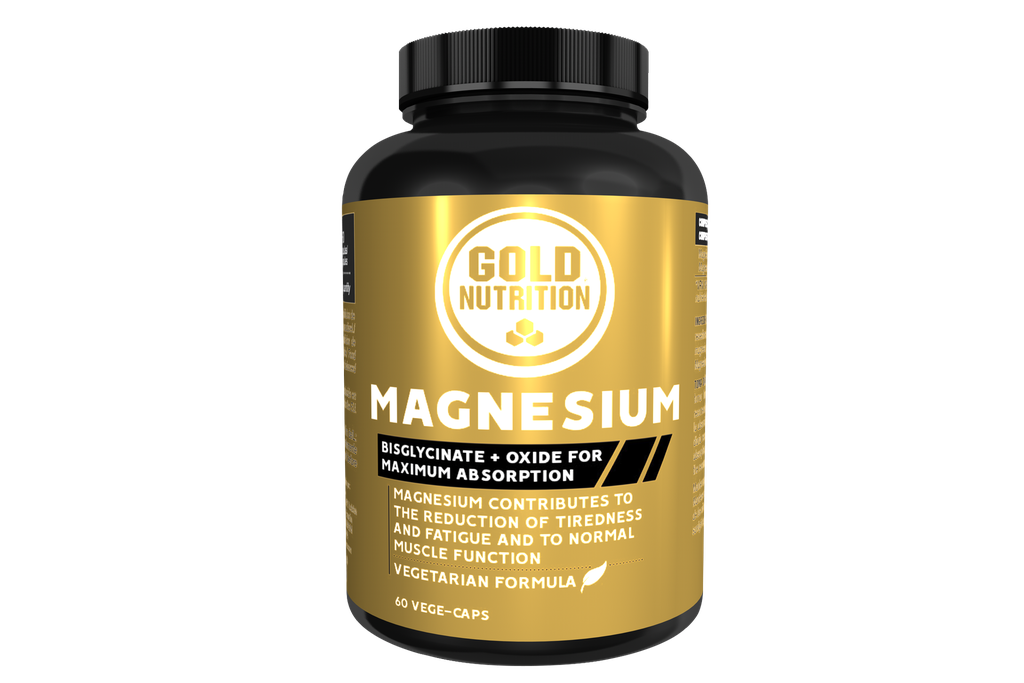 Gold Nutrition - Boite de 60 capsules de MAGNESIUM 600mg