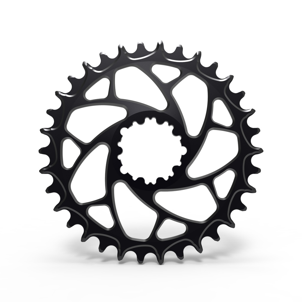 ALUGEAR - Plateau rond SRAM 3-trous (design ELM) - VTT