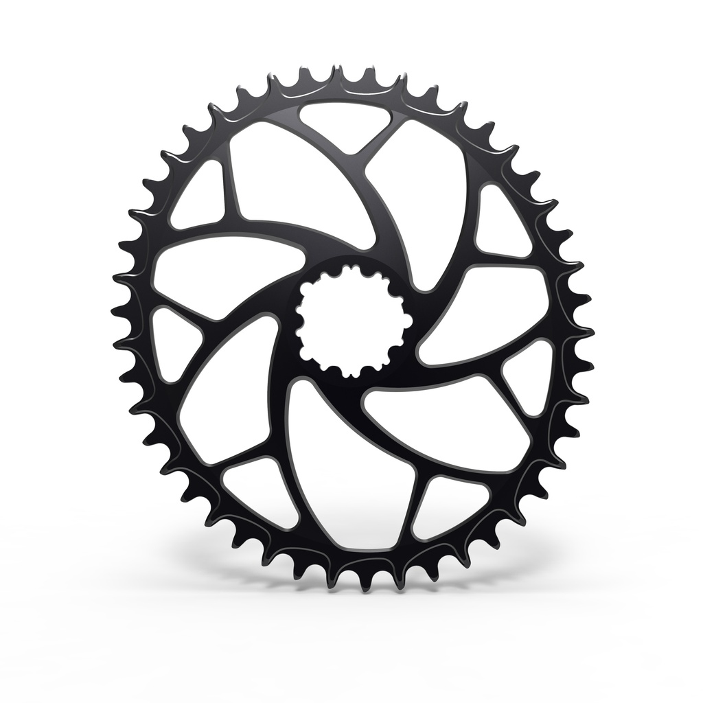 ALUGEAR - Plateau ovale SRAM 3-trous (design ELM) - Route/Gravel 