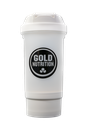 GoldNutrition - Shaker 500ml - Blanc