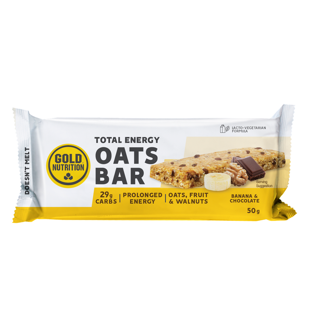 GoldNutrition - Boîte de  15x TOTAL ENERGY OATS BAR - 40g