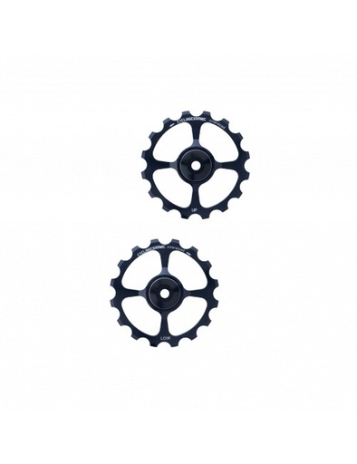 Cycling Ceramic - 2 x Pulley wheels 16 tooth for replacement for Sram Mechanical only R