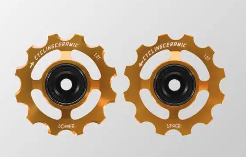 [CCPWSRAM12G] Cycling Ceramic - Pulley Wheels Gold - Sram Red Axs / Force Axs