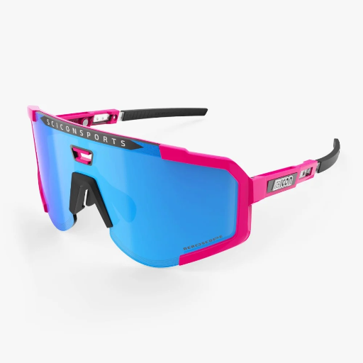 [EY390314] Scicon - AEROSCOPE PINK FLUO MULTIMIRROR BLUE + PINK LENSES