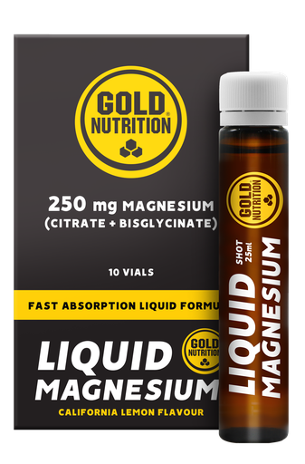 [GN61082] Gold Nutrition - Boîte de 10 Capsules de MAGNESIUM 25ml