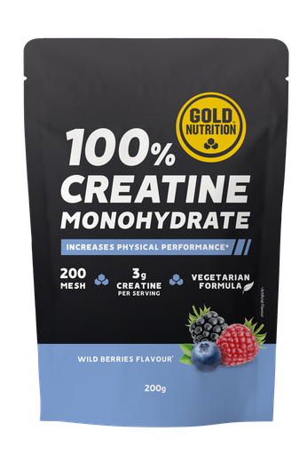 Gold Nutrition - Sachet de 200g CREATINE MONOHYDRATE