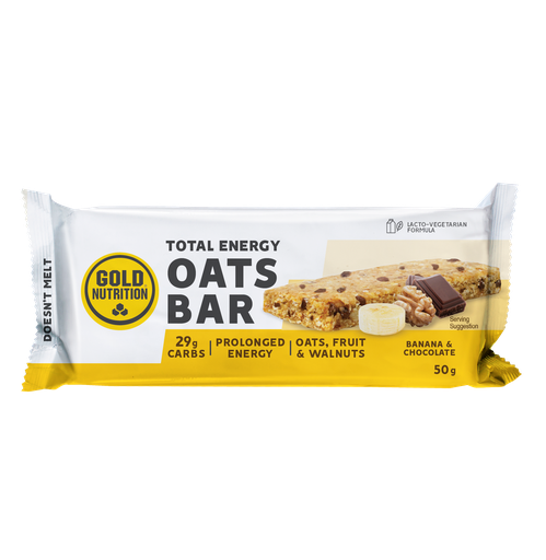 GoldNutrition - Boîte de  15x TOTAL ENERGY OATS BAR - 40g